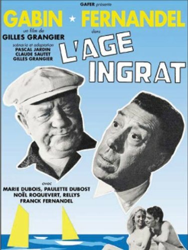 Livrenpoche : L'age ingrat - Gilles Grangier - DVD
