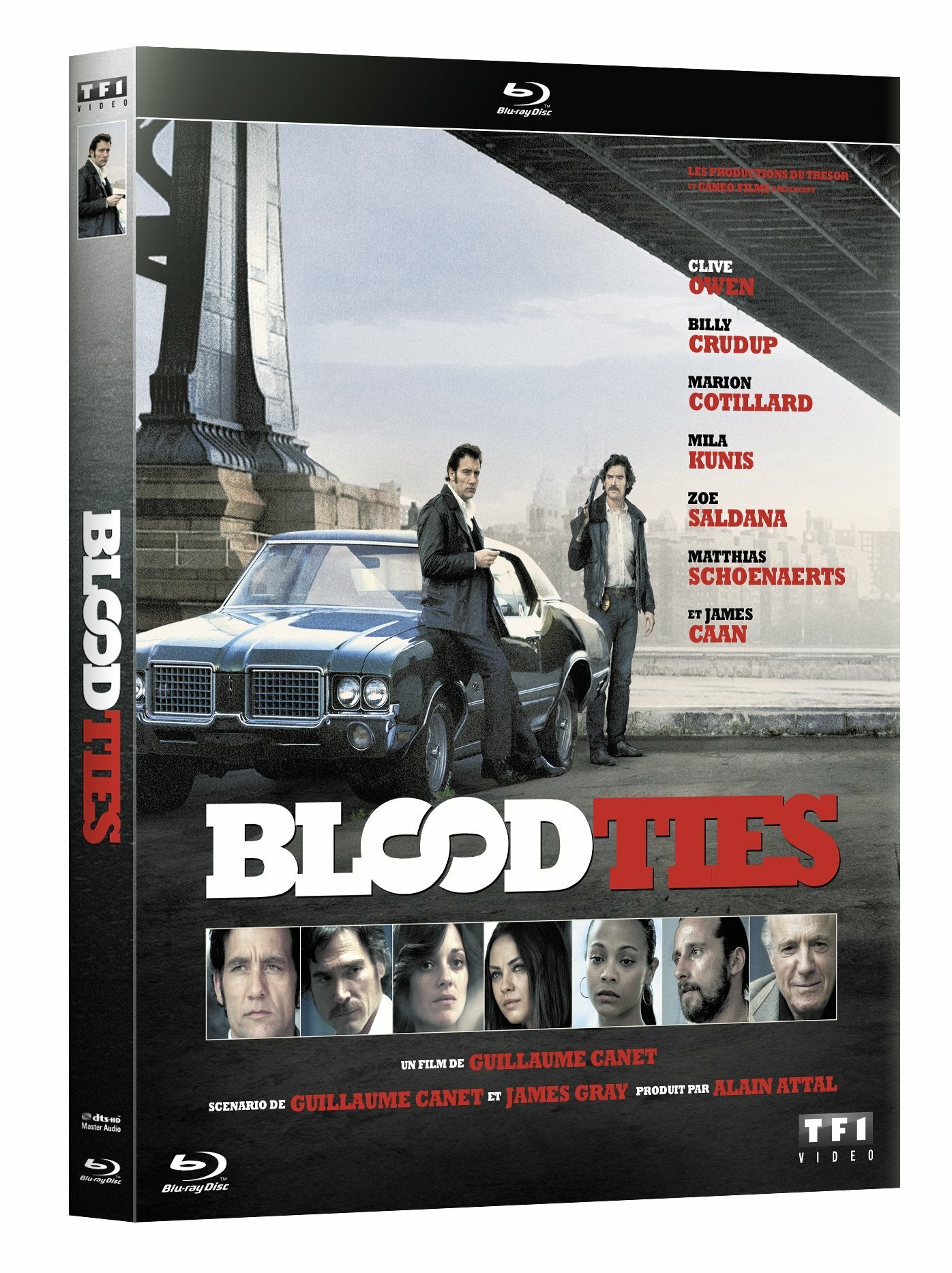 Livrenpoche : Blood ties - Guillaume Canet - DVD