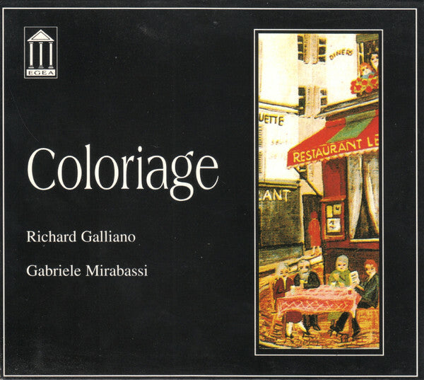 Livrenpoche : Richard Galliano - Gabriele Mirabassi - Coloriage - Richard Galliano - CD