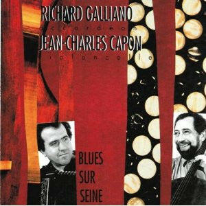 Livrenpoche : Richard Galliano / Jean-Charles Capon - Bues sur seine - Richard Galliano, Jean-Charles Capon - CD