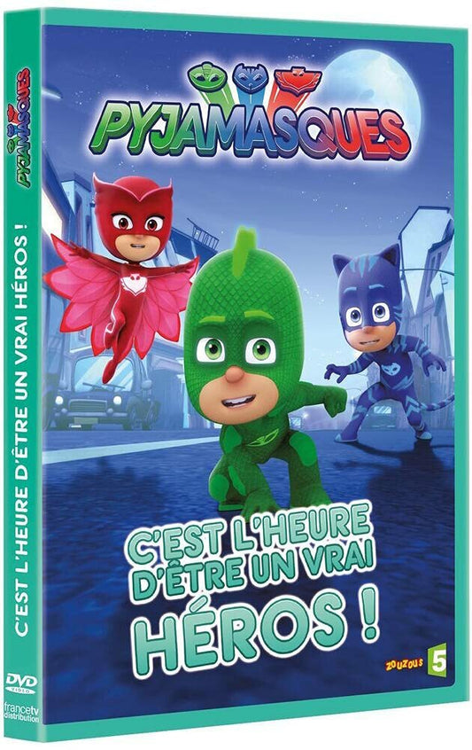 Livrenpoche : Pyjamasques saison 1 volume 1 : C'est l'heure d'être un vrai héros - Wilson Dos Santos, Christian De Vita - DVD