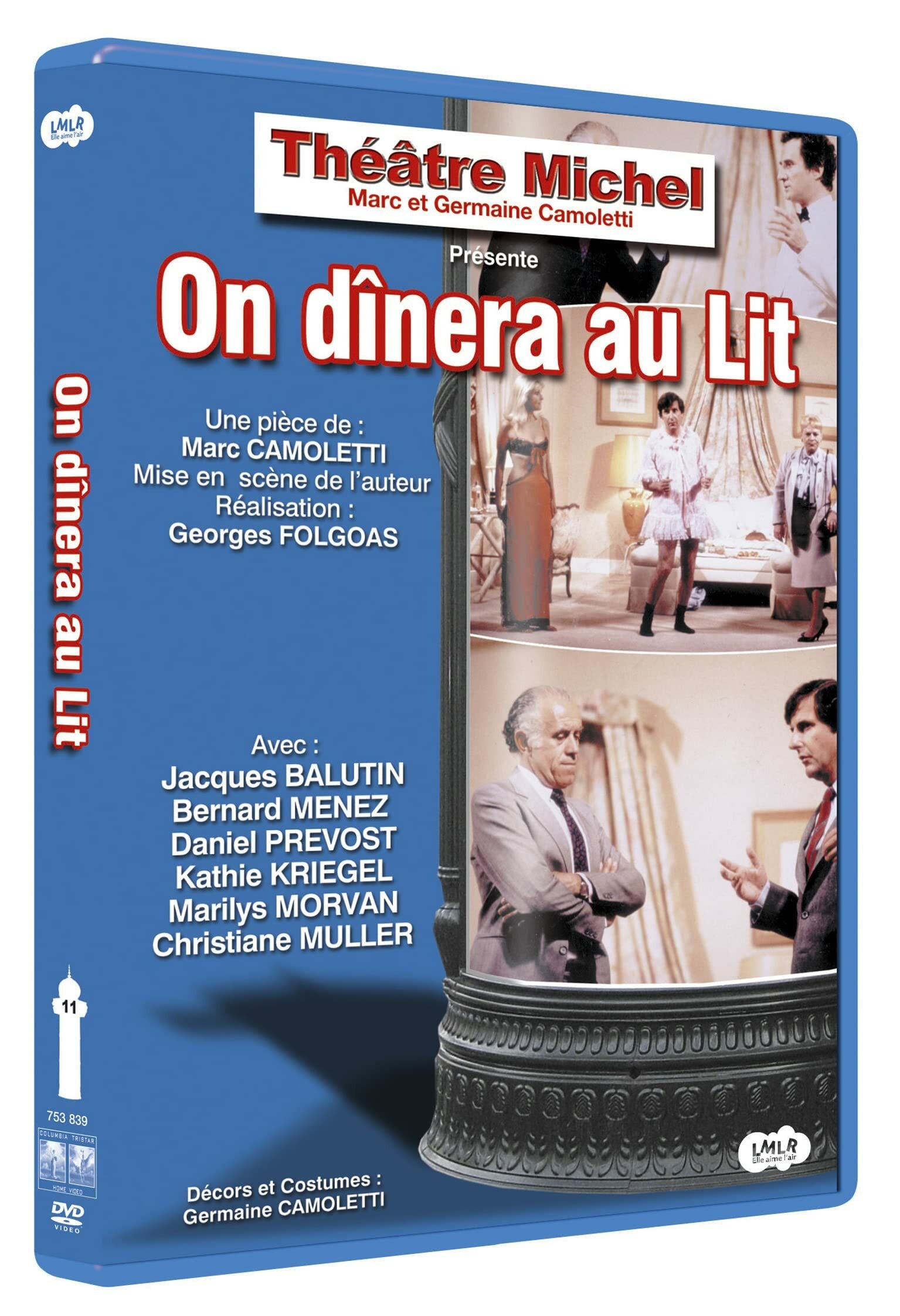 Livrenpoche : On dînera au lit - Georges Folgoas - DVD