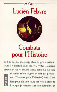 Combats pour l'histoire - Lucien Febvre - Livre