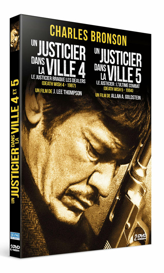 Livrenpoche : Un justicier dans la ville 4 & 5 braque les dealers + le justicier : L'ultime combat - Allan A. Goldstein, J. Lee Thompson - DVD