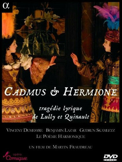 Livrenpoche : Lully , quinault , vincent dumestre, benjamin lazar, gudrun skamletz, le poème harmonique, martin fraudreau - cadmus & hermione - Lully, Quinault, Vincent Dumestre, Benjamin Lazar, Gudrun Skamletz, Le Poème Harmonique, Martin Fraudreau - DVD
