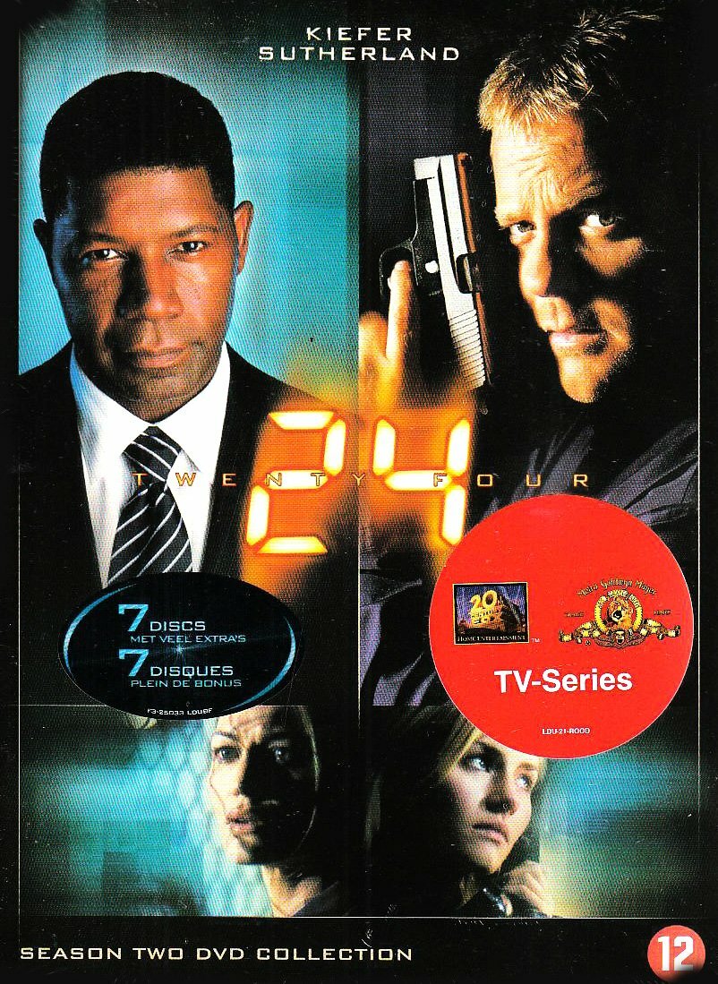 Livrenpoche : 24 heures chrono. L'intégrale saison 2 (coffret 7 DVD) - XXX - DVD
