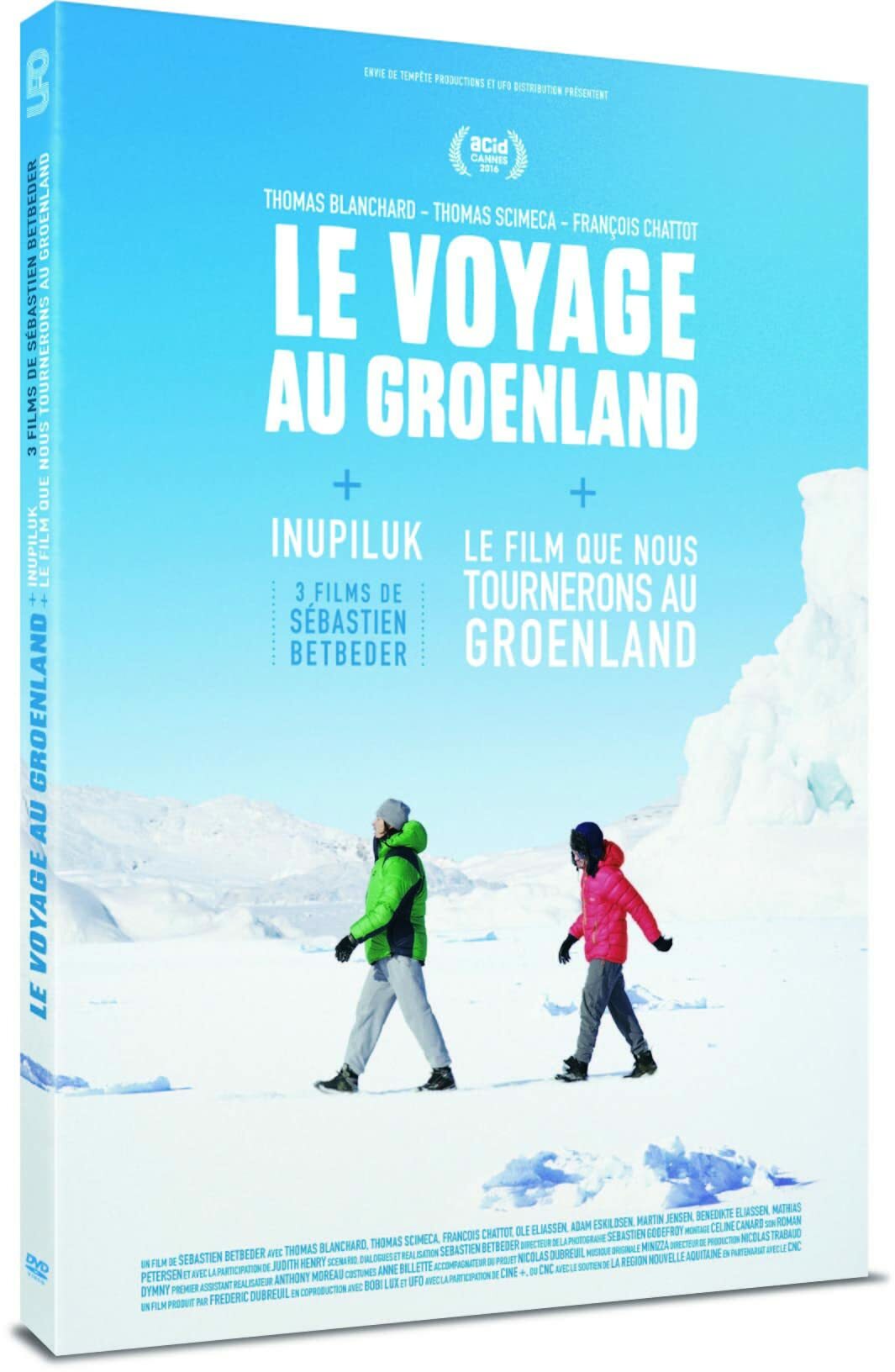 Livrenpoche : Le voyage au Groenland - Sébastien Betbeder - DVD