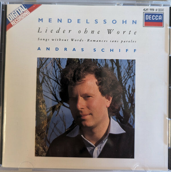 Livrenpoche : Mendelssohn*, Andras Schiff* - Lieder Ohne Worte = Songs Without Words = Romances Sans Paroles - Mendelssohn, András Schiff - CD
