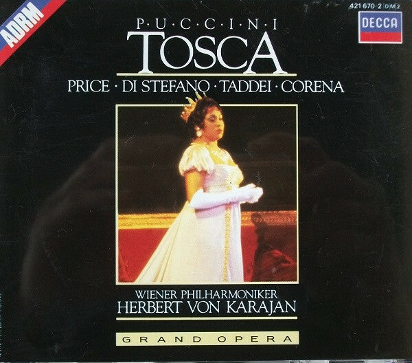 Livrenpoche : Puccini* - Price* ? Di Stefano* ? Taddei* ? Corena* - Wiener Philharmoniker, Herbert Von Karajan - Tosca - Puccini - CD