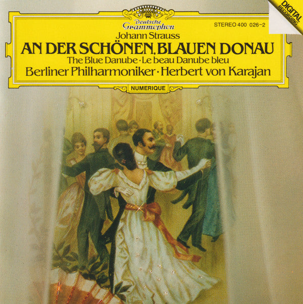 Livrenpoche : Johann Strauss* : Berliner Philharmoniker / Herbert von Karajan - An Der Schönen Blauen Donau - Herbert Von Karajan, Johann Strauss : Berliner Philharmoniker - CD