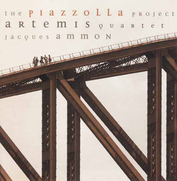 Livrenpoche : Artemis Quartett; Jacques Ammon - The piazzolla project - Artemis Quartett, Jacques Ammon - CD