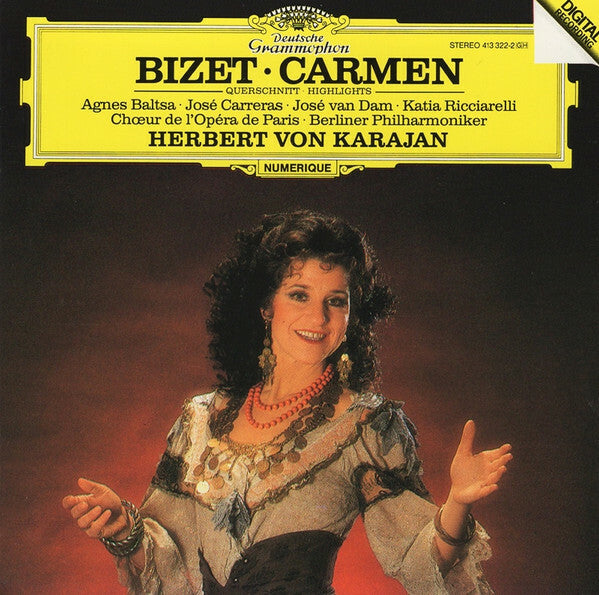 Livrenpoche : Bizet , Berliner Philharmoniker, Herbert Von Karajan - Carmen - Bizet, Herbert Von Karajan, Berliner Philharmoniker - CD