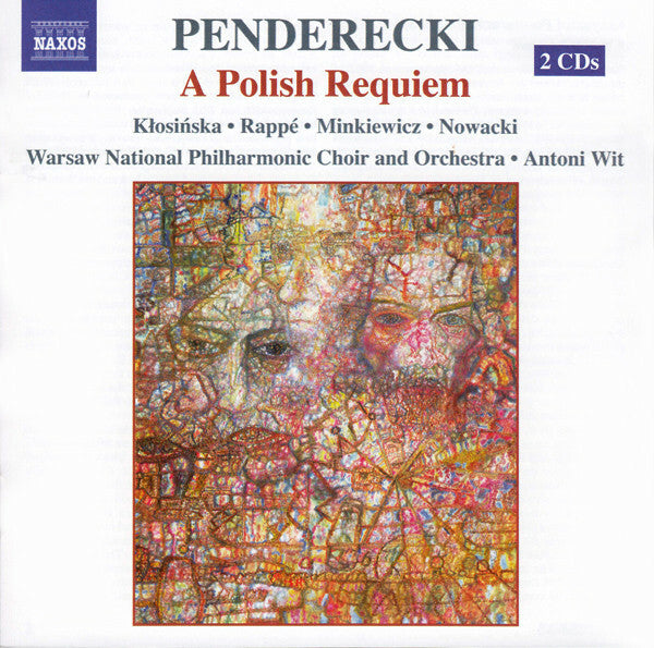 Livrenpoche : Penderecki , klosi ska rappé minkiewicz nowacki , warsaw national philharmonic choir and orchestra antoni wit - a polish requiem - Penderecki - CD