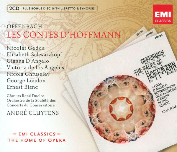 Livrenpoche : Offenbach / Nicolai Gedda, Elisabeth Schwarzkopf, Gianna d'Angelo - Les contes d'Hoffmann - Offenbach / Nicolai Gedda, Elisabeth Schwarzkopf, Gianna d'Angelo - CD