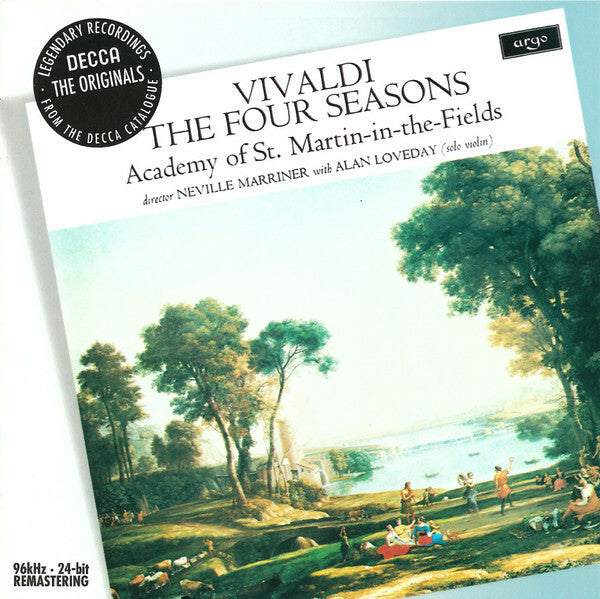 Livrenpoche : Vivaldi - Academy of st. Martin-in-the-fields , neville marriner with alan loveday - The four seasons - Vivaldi - CD