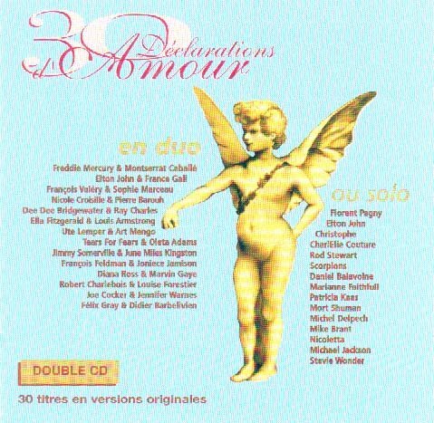 Livrenpoche : 30 déclarations d'amour - Collectif - CD