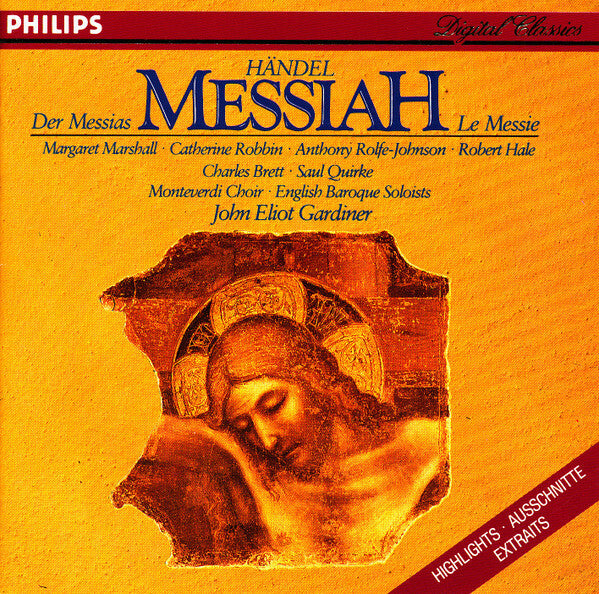 Livrenpoche : Händel, John Eliot Gardiner - Messiah highlights - John Eliot Gardiner, Händel - CD