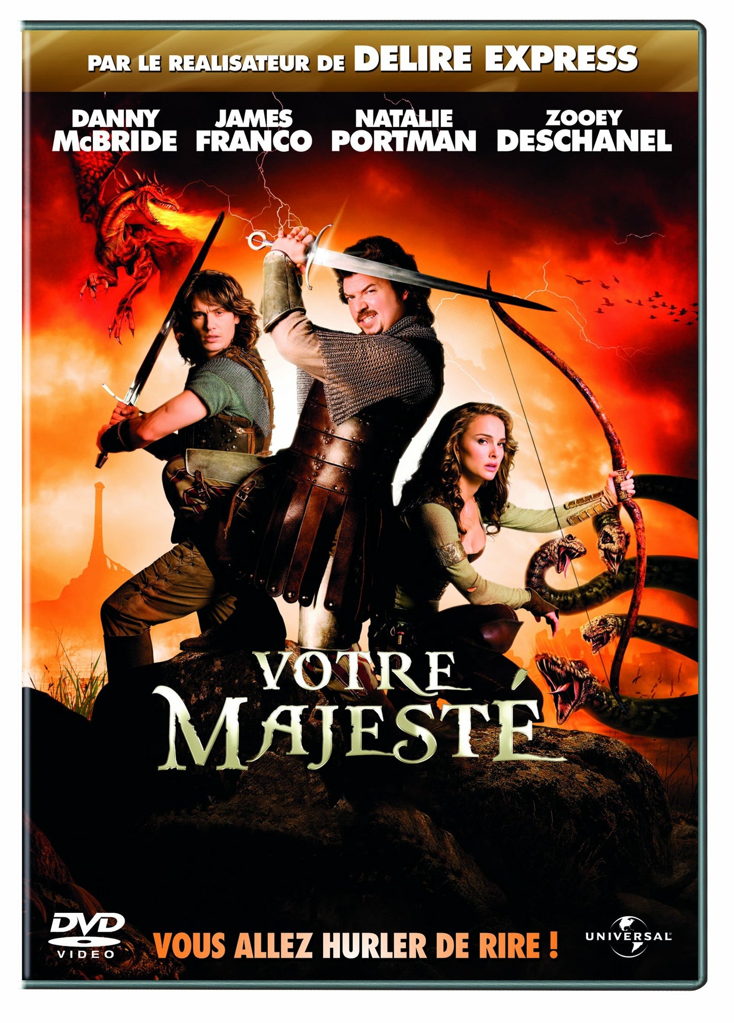 Livrenpoche : Votre majesté - David Gordon Green - DVD
