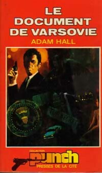 Livrenpoche : Le document de Varsovie - Adam Hall - Livre