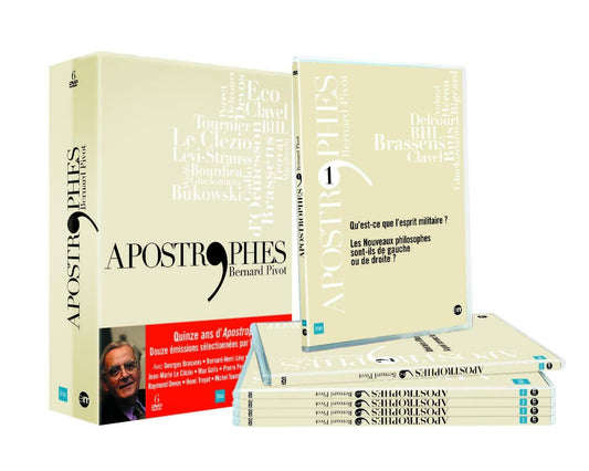 Livrenpoche : Apostrophes (Coffret 6 DVD) - Jean Cazenave, Jean-Luc Leridon - DVD