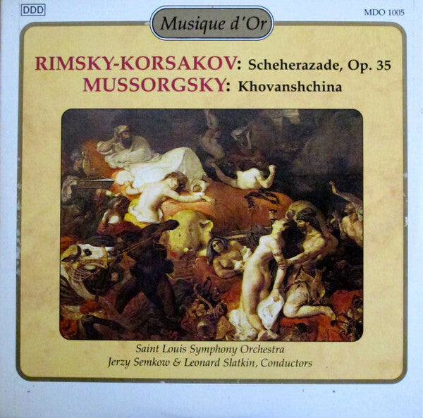 Livrenpoche : Nikolai Rimsky - Korsakov, modest mussorgsky - Scheherazade, khovanshchina - Nikolai Rimsky-Korsakov, Modest Mussorgsky - CD