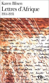 Livrenpoche : Lettres d'Afrique (1914-1931) - Karen Blixen - Livre