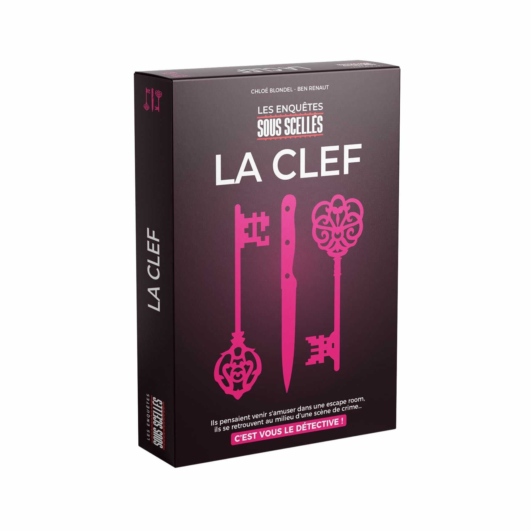 Livrenpoche : Sous-scellés : La clef, jeu d'enquête ! -  - jeuSociete