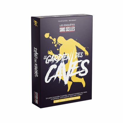 Livrenpoche : Sous-scellés - le gardien des caves - jeu d'enquête ! -  - jeuSociete