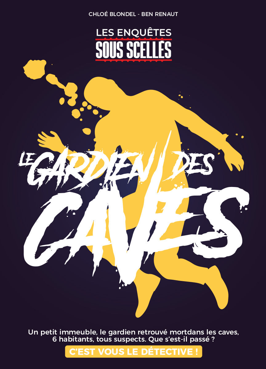 Livrenpoche : Sous-scellés - le gardien des caves - jeu d'enquête ! -  - jeuSociete