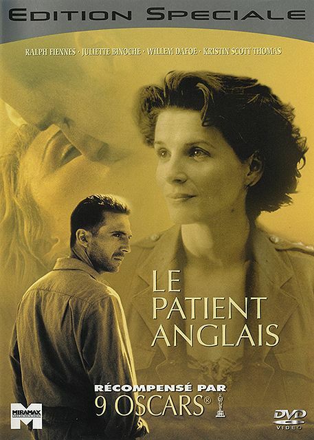 Livrenpoche : Le patient anglais - Anthony Minghella - DVD