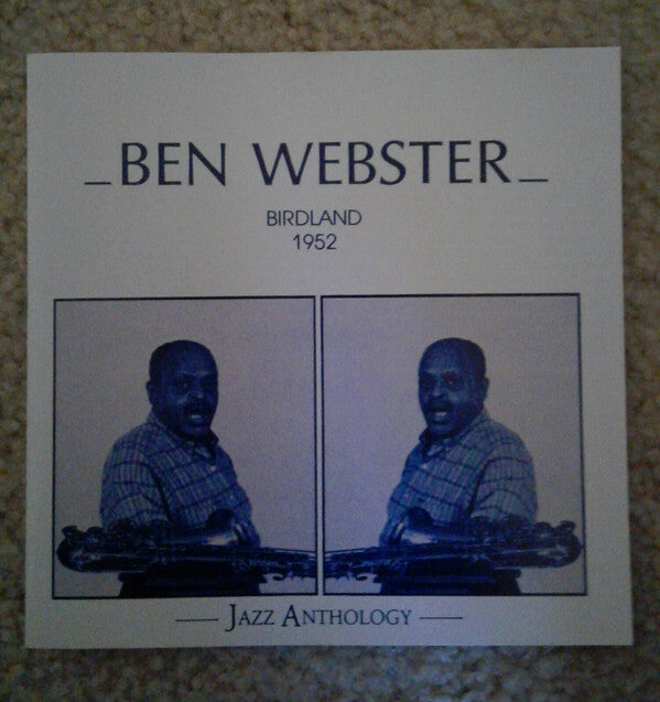 Livrenpoche : Ben Webster - Birdland 1952 - Ben Webster - CD