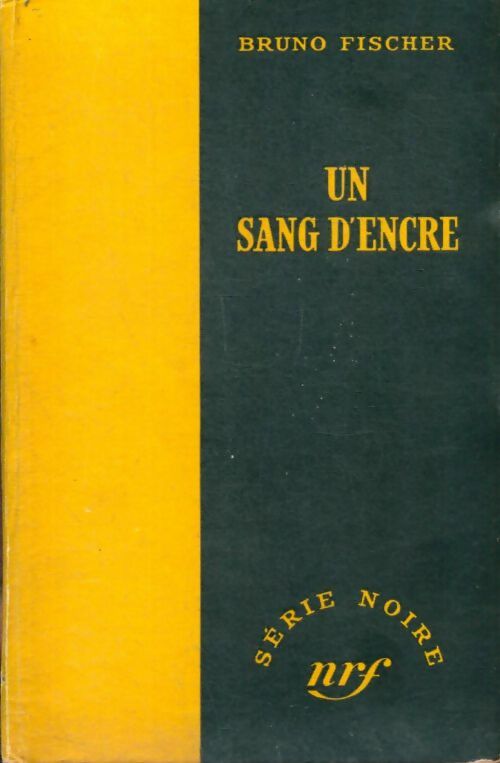 Livrenpoche : Un sang d'encre - Bruno Fischer - Livre