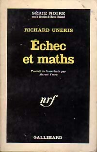 Livrenpoche : Echec et maths - Richard Unekis - Livre