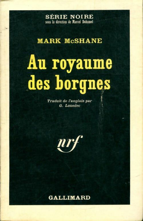 Livrenpoche : Au royaume des borgnes - Mark McShane - Livre