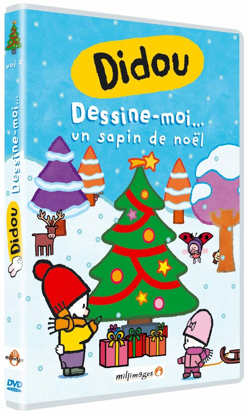 Didou vol. 9 : Dessine-moi... Un sapin de noël - Frédérick Chaillou - Frédéric Mège - DVD