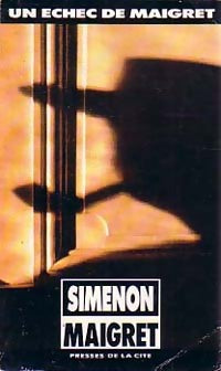 Livrenpoche : Un échec de Maigret - Georges Simenon - Livre