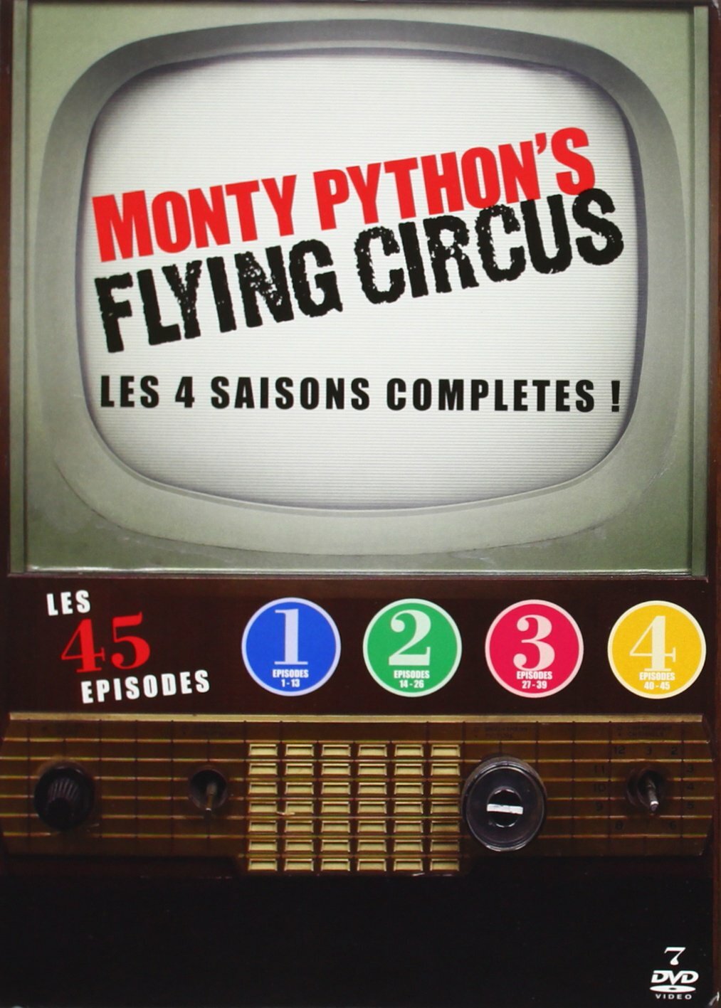Livrenpoche : Monty python's flying circus. Intégrale saisons 1 à 4 (7 DVD) - John Howard Davies, Ian MacNaughton - DVD