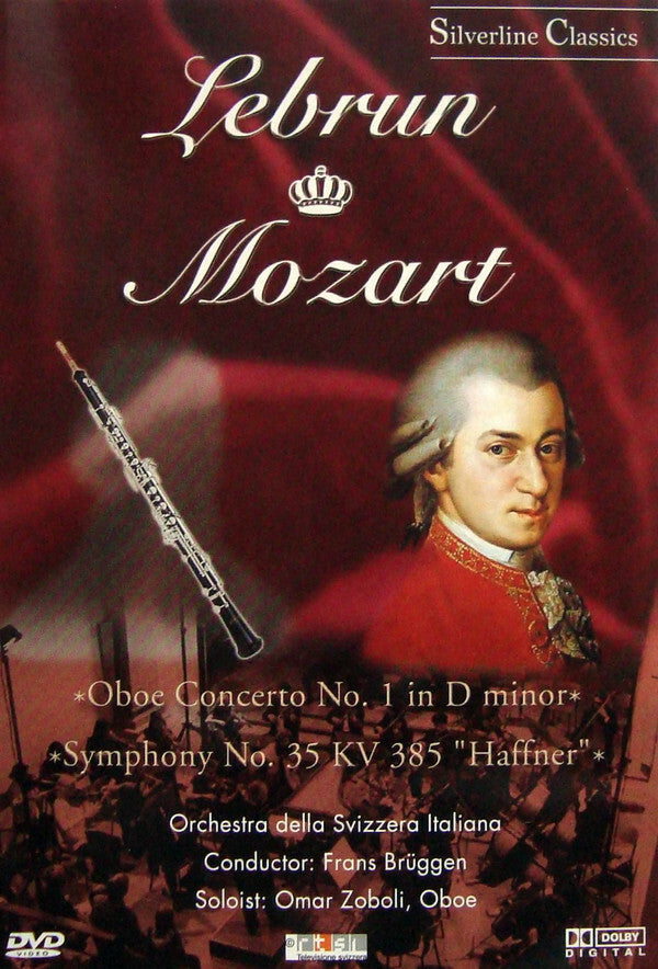 Livrenpoche : Lebrun, Mozart / orchestra della svizzera italiana , frans brüggen, omar zoboli - oboe concerto no. 1 in d minor / symphony no. 35 kv 385 haffner - Mozart, Lebrun, Orchestra Della Svizzera Italiana, Frans Brüggen, Omar Zoboli - DVD