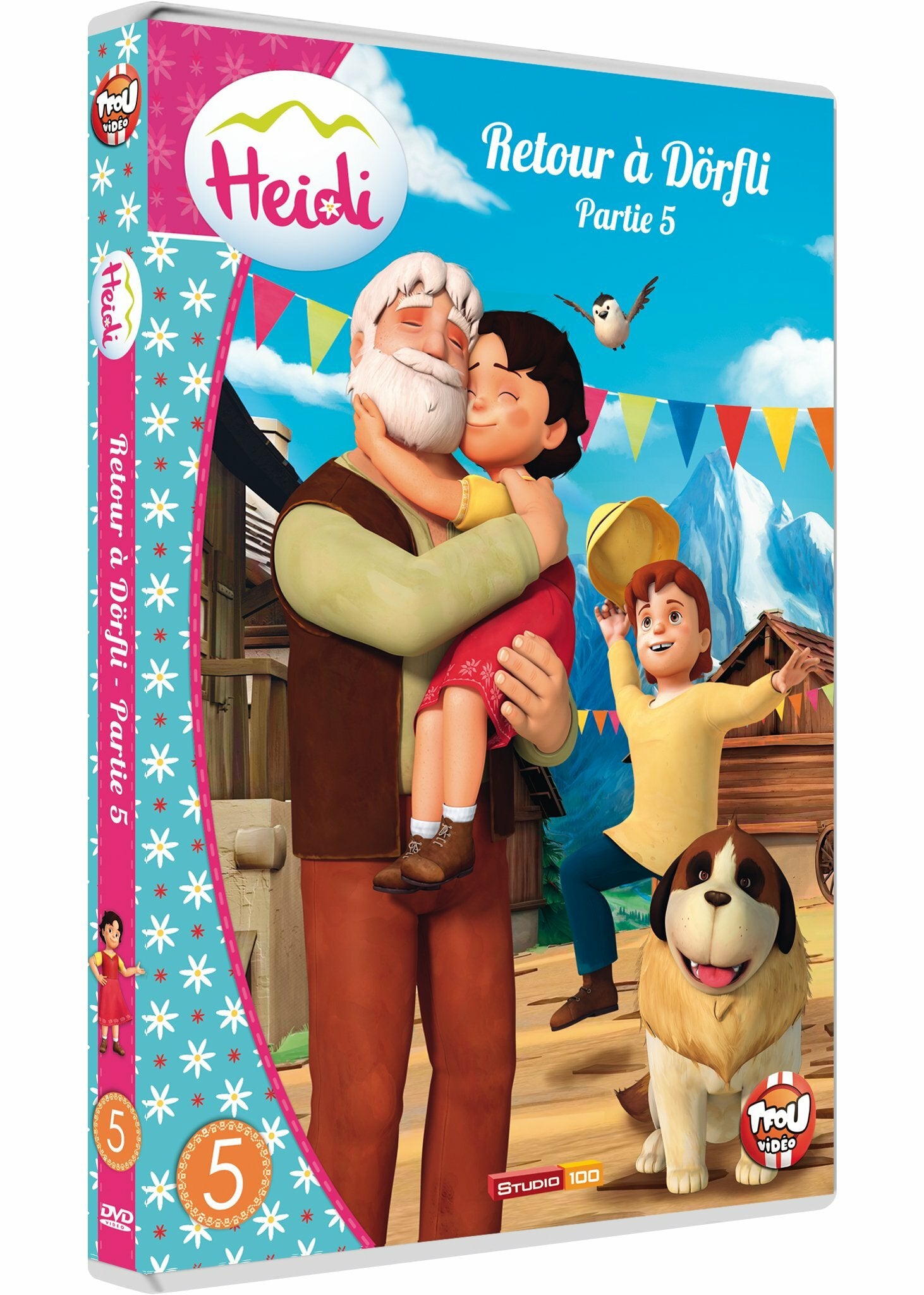 Livrenpoche : Heidi vol 5 : Retour à dörfli - Jérôme Mouscadet - DVD
