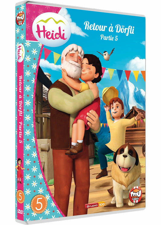 Livrenpoche : Heidi vol 5 : Retour à dörfli - Jérôme Mouscadet - DVD