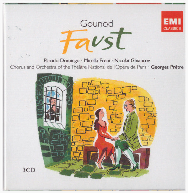 Livrenpoche : Gounod - Placido Domingo, Mirella Freni, Nicolai Ghiaurov , chorus and orchestra of the théâtre national de l'opéra de paris , georges prêtre - Faust - Gounod, Placido Domingo - CD