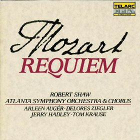 Livrenpoche : Mozart - Robert shaw, atlanta symphony orchestra & atlanta symphony chorus, arlene augér , delores ziegler, jerry hadley , tom krause - Requiem - Mozart - CD