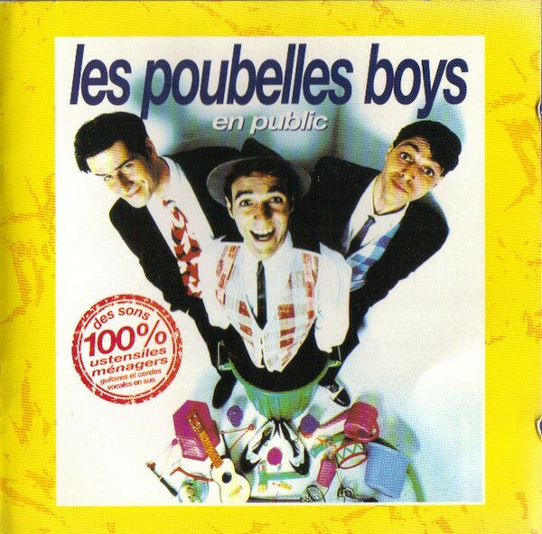 Livrenpoche : Les Poubelles Boys - En public - Les Poubelles Boys - CD