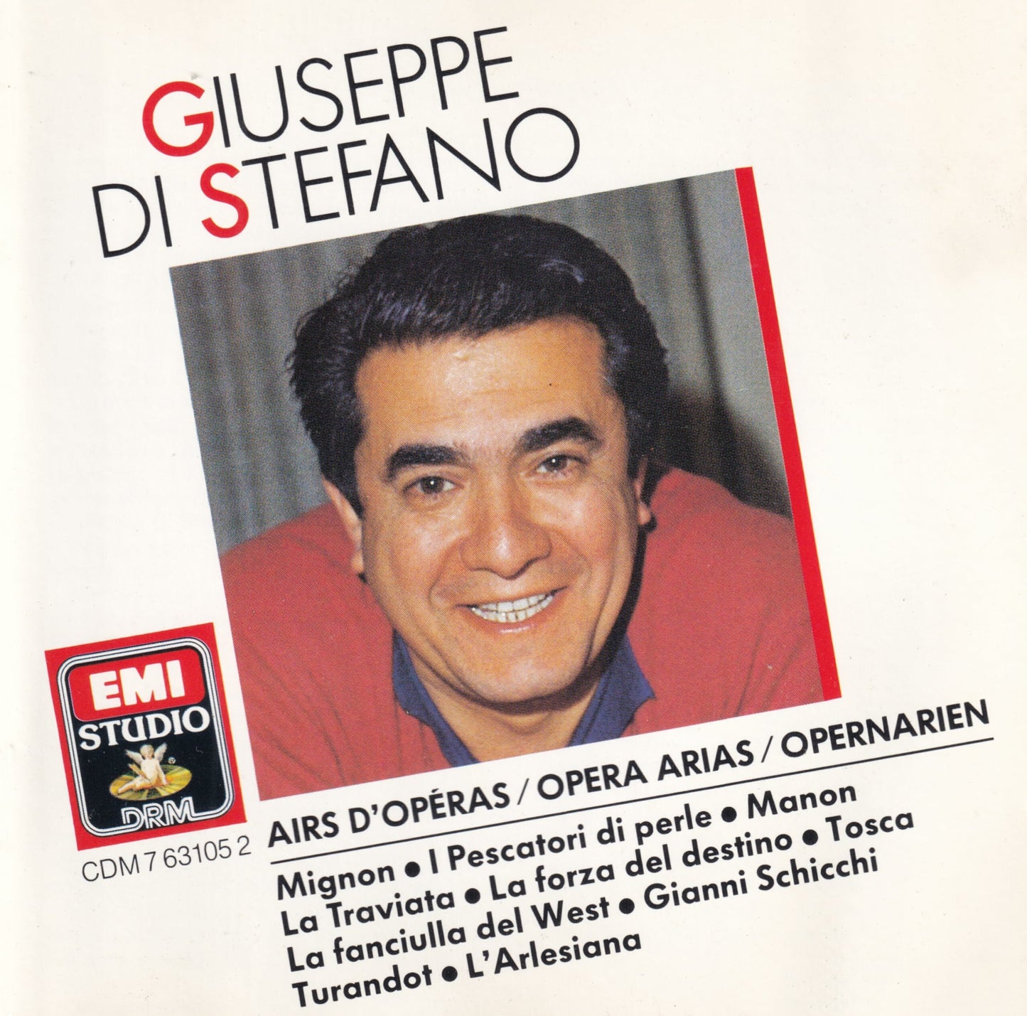 Livrenpoche : Giuseppe Di Stefano - Opera Arias - Giuseppe di Stefano - CD