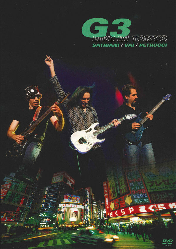 Livrenpoche : G3 , Satriani, Vai, Petrucci - G3 live in tokyo - Vai, Petrucci, G3, Joe Satriani - DVD