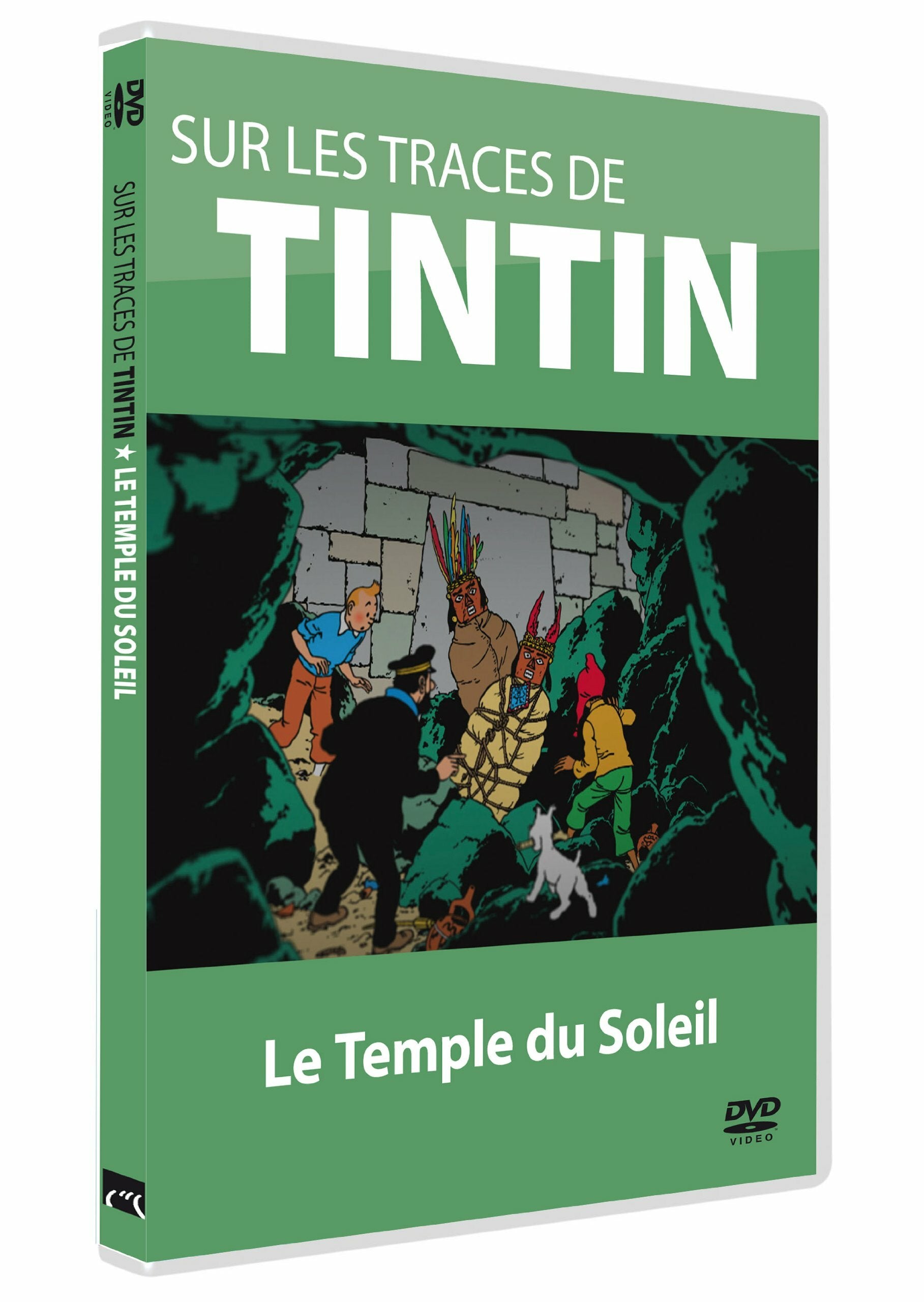 Livrenpoche : Sur Les Traces De Tintin Vol. 4 : Le temple du soleil - Henri De Gerlache - DVD