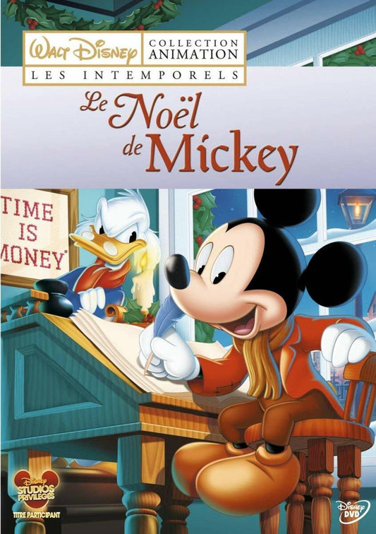Livrenpoche : Le noël de Mickey - Jack Hannah, Wilfred Jackson, Burny Mattinson, Don Bluth - DVD