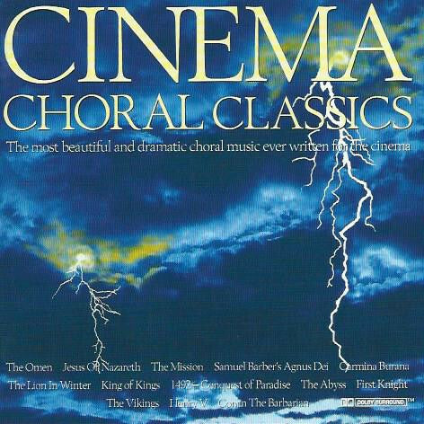 Livrenpoche : Crouch End Festival Chorus Conducted By David Temple, The City Of Prague Philharmonic Conducted By Nic Raine, Paul Bateman, Kenneth Alwyn - Cinema choral classics - Crouch End Festival Chorus Conducted By David Temple, The City Of Prague Philharmonic Conducted By Nic Raine, Paul Bateman, Kenneth Alwyn - CD