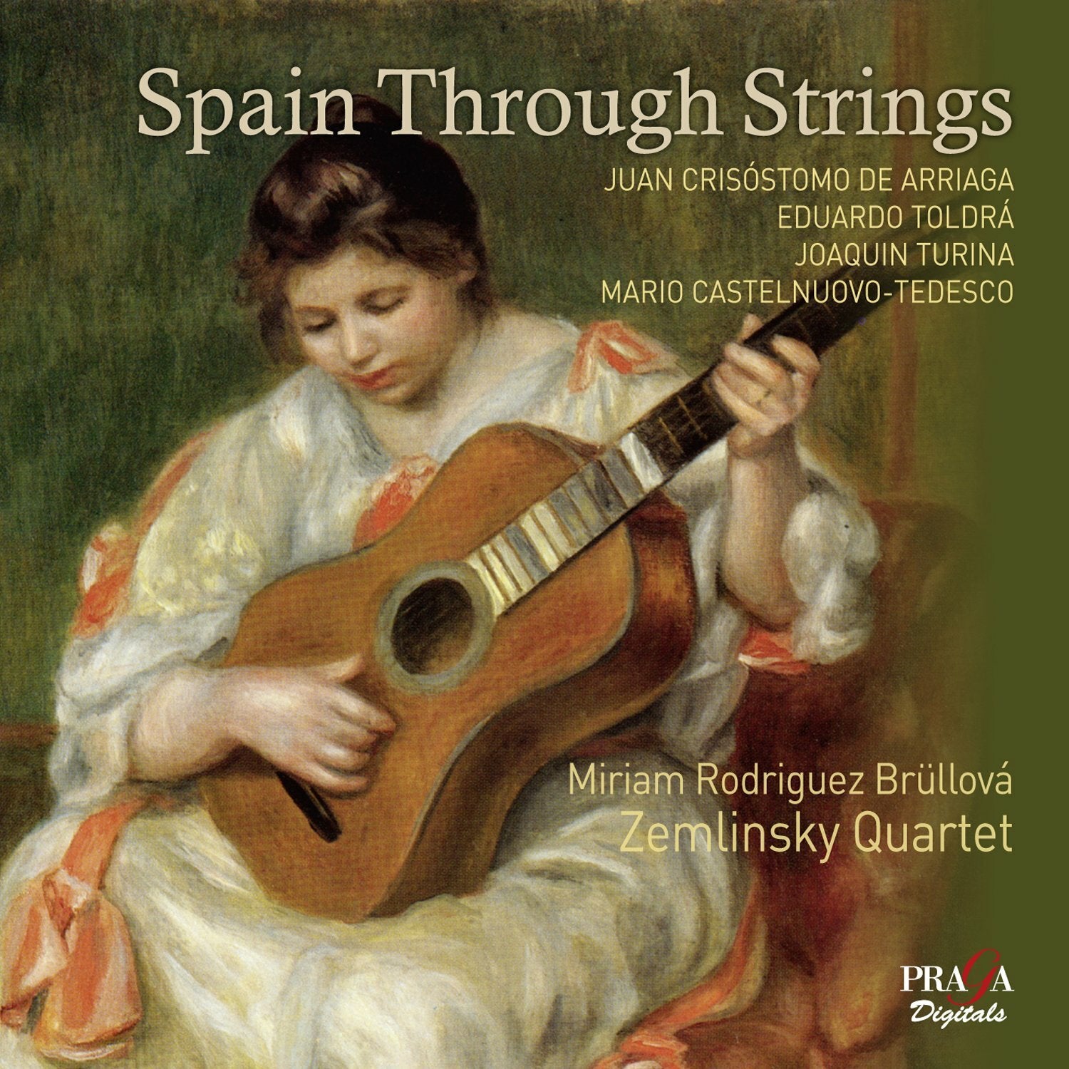 Livrenpoche : Spain through strings - Rodriguez Brullova Miriam, Zemlinsky Quartet - CD