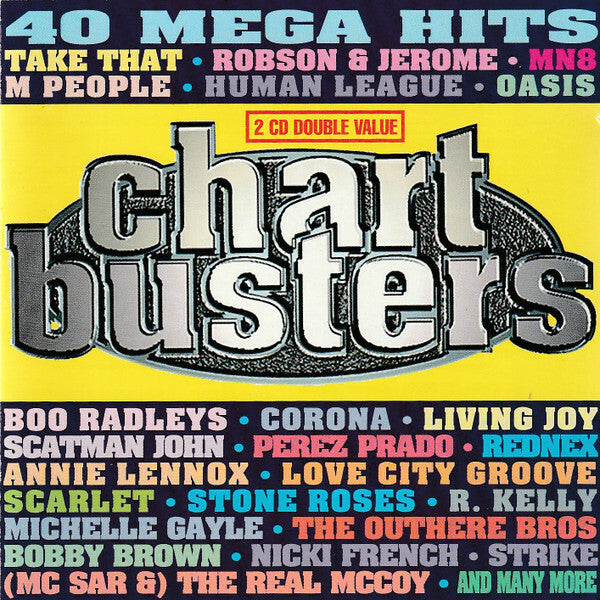 Livrenpoche : Chartbusters - 40 mega hits - Collectif - CD